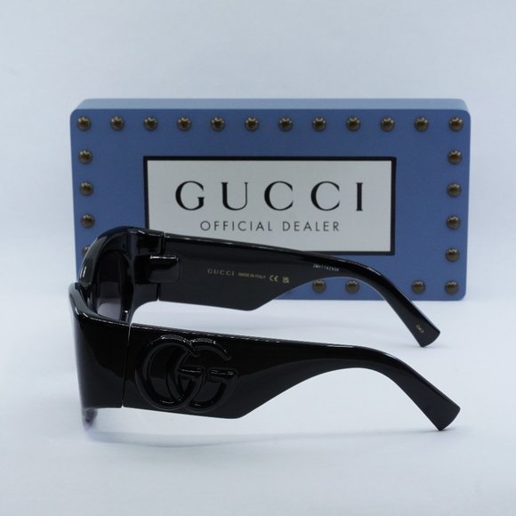 FINAL PRICE NEW GUCCI GG1544S 001 BLACK GREY SUNGLASSES - Picture 9 of 11